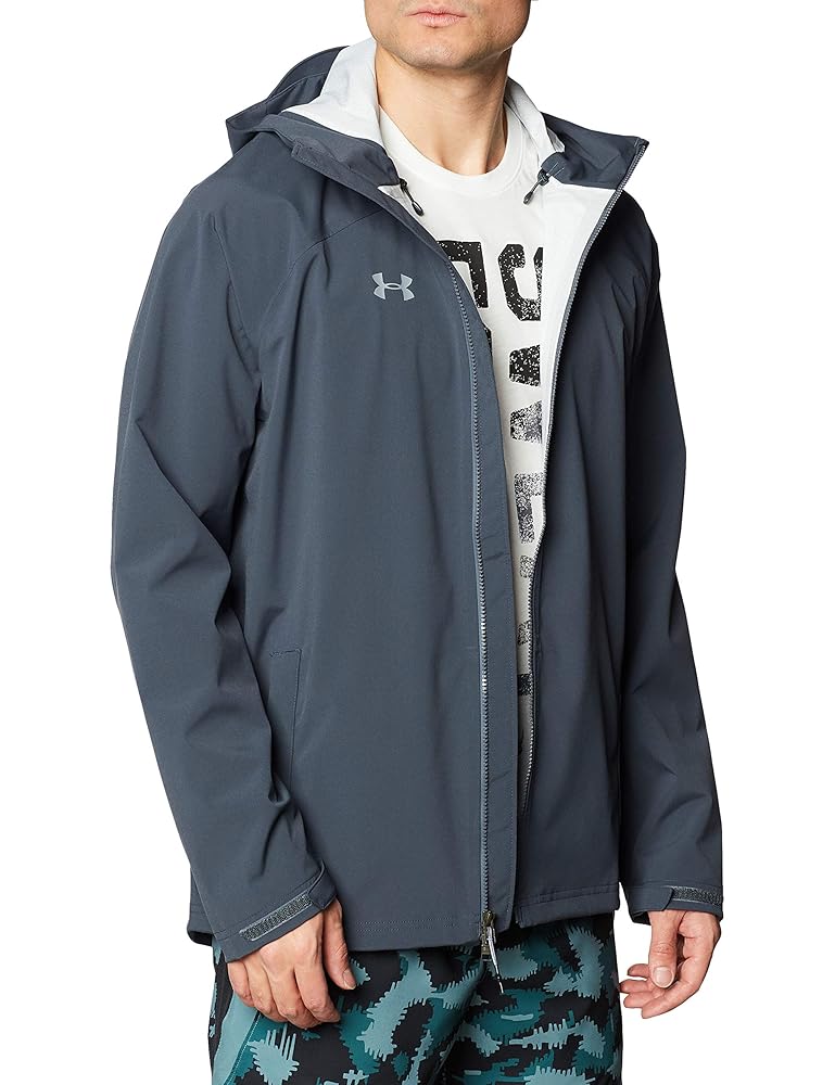 Amazon.com : Under Armour Men's UA Storm Rain Jacket, Grey